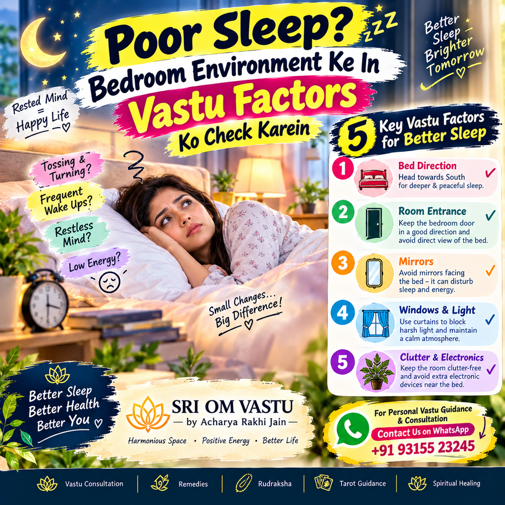 Poor Sleep? Bedroom Environment Ke In Vastu Factors Ko Check Karein bb66227c e67a 400b ae8f e2a0871d0767